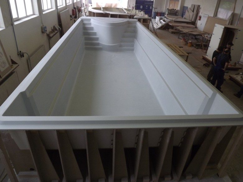 The model after surface finishing