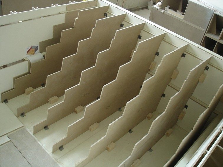 Building the model: the staircase